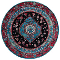 Safavieh Vintage Hamadan Vth204K Turquoise/Black Area Rug