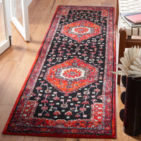 Safavieh Vintage Hamadan Vth204Q Red/Black Area Rug