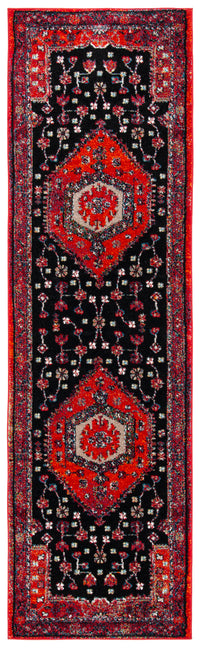 Safavieh Vintage Hamadan Vth204Q Red/Black Area Rug