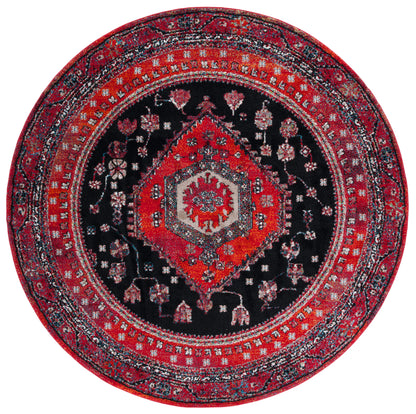 Safavieh Vintage Hamadan Vth204Q Red/Black Area Rug