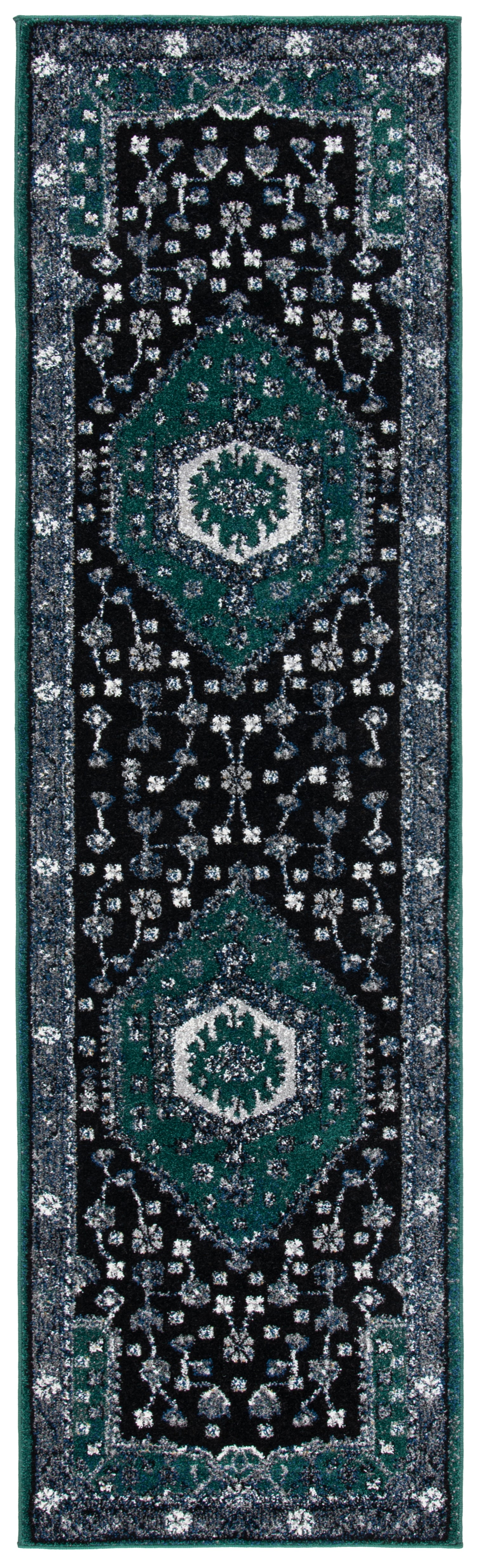 Safavieh Vintage Hamadan Vth204Y Green/Black Area Rug