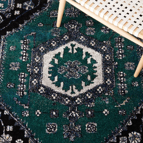 Safavieh Vintage Hamadan Vth204Y Green/Black Rugs.