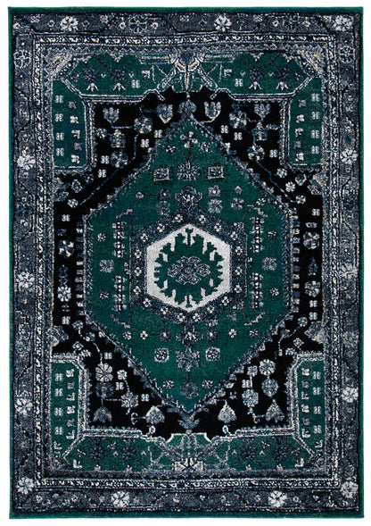 Safavieh Vintage Hamadan Vth204Y Green/Black Area Rug