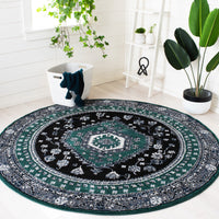 Safavieh Vintage Hamadan Vth204Y Green/Black Area Rug