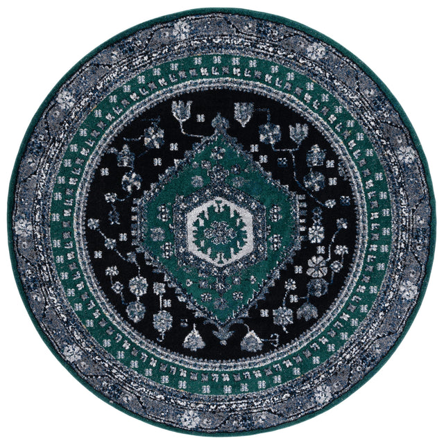 Safavieh Vintage Hamadan Vth204Y Green/Black Rugs.