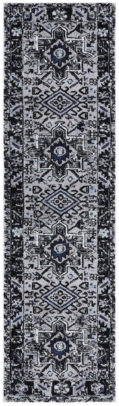 Safavieh Vintage Hamadan Vth211F Light Grey/Dark Grey Rugs.