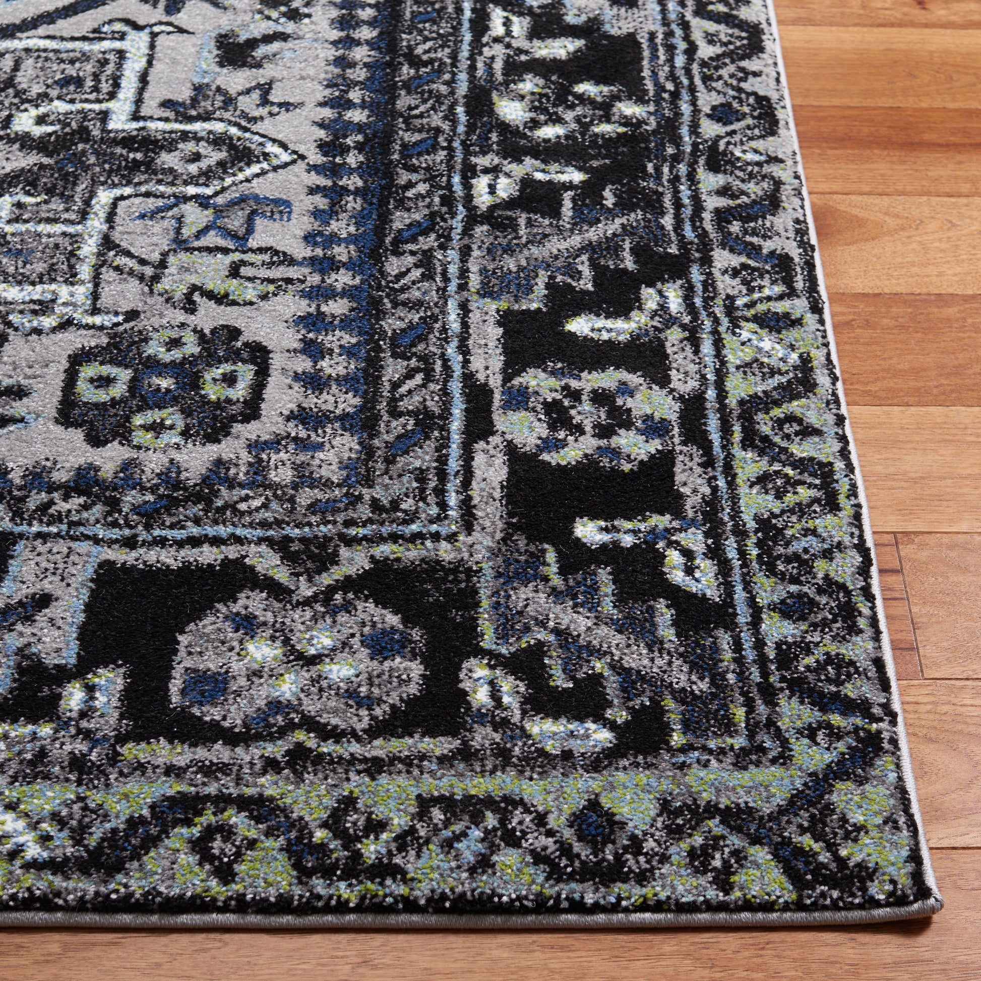 Safavieh Vintage Hamadan Vth211F Light Grey/Dark Grey Area Rug