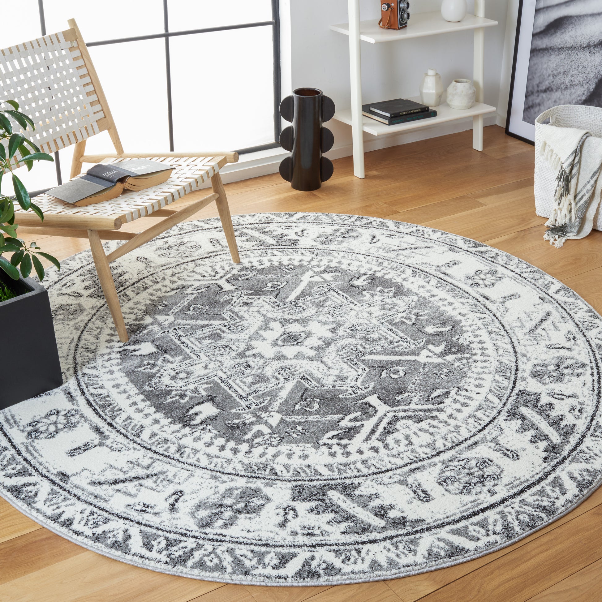 Safavieh Vintage Hamadan Vth211G Grey/Ivory Area Rug