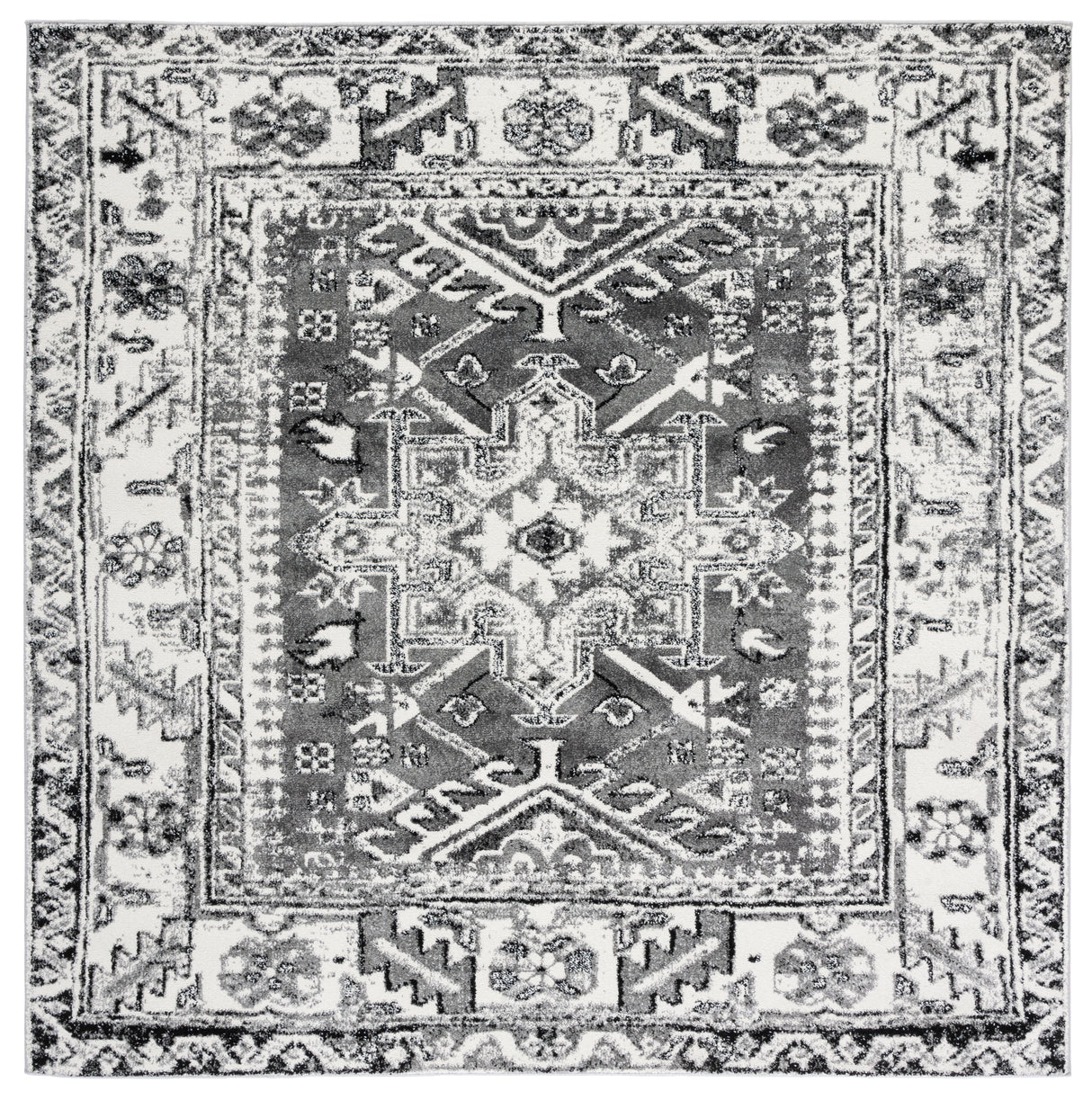 Safavieh Vintage Hamadan Vth211G Grey/Ivory Rugs.