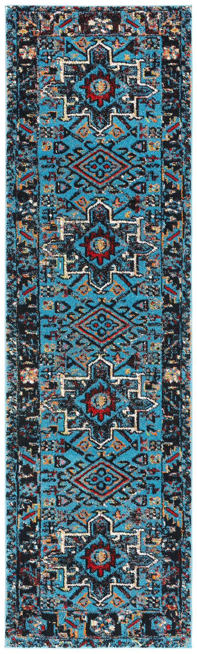 Safavieh Vintage Hamadan Vth211M Light Blue/Black Rugs.