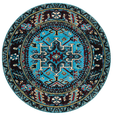 Safavieh Vintage Hamadan Vth211M Light Blue/Black Rugs.