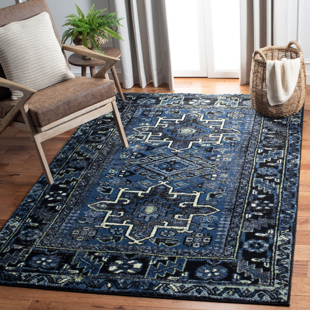 Safavieh Vintage Hamadan Vth211N Blue/Grey Rug.