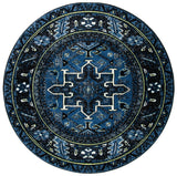 Safavieh Vintage Hamadan Vth211N Blue/Grey Rug.