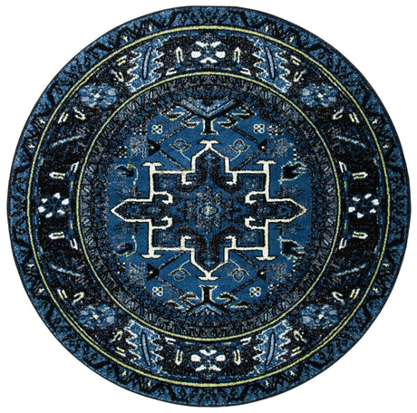 Safavieh Vintage Hamadan Vth211N Blue/Grey Rug.