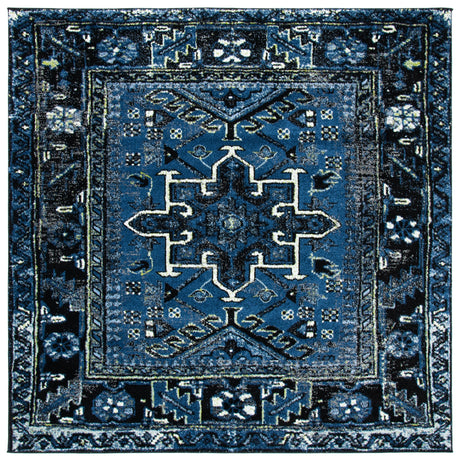 Safavieh Vintage Hamadan Vth211N Blue/Grey Rug.