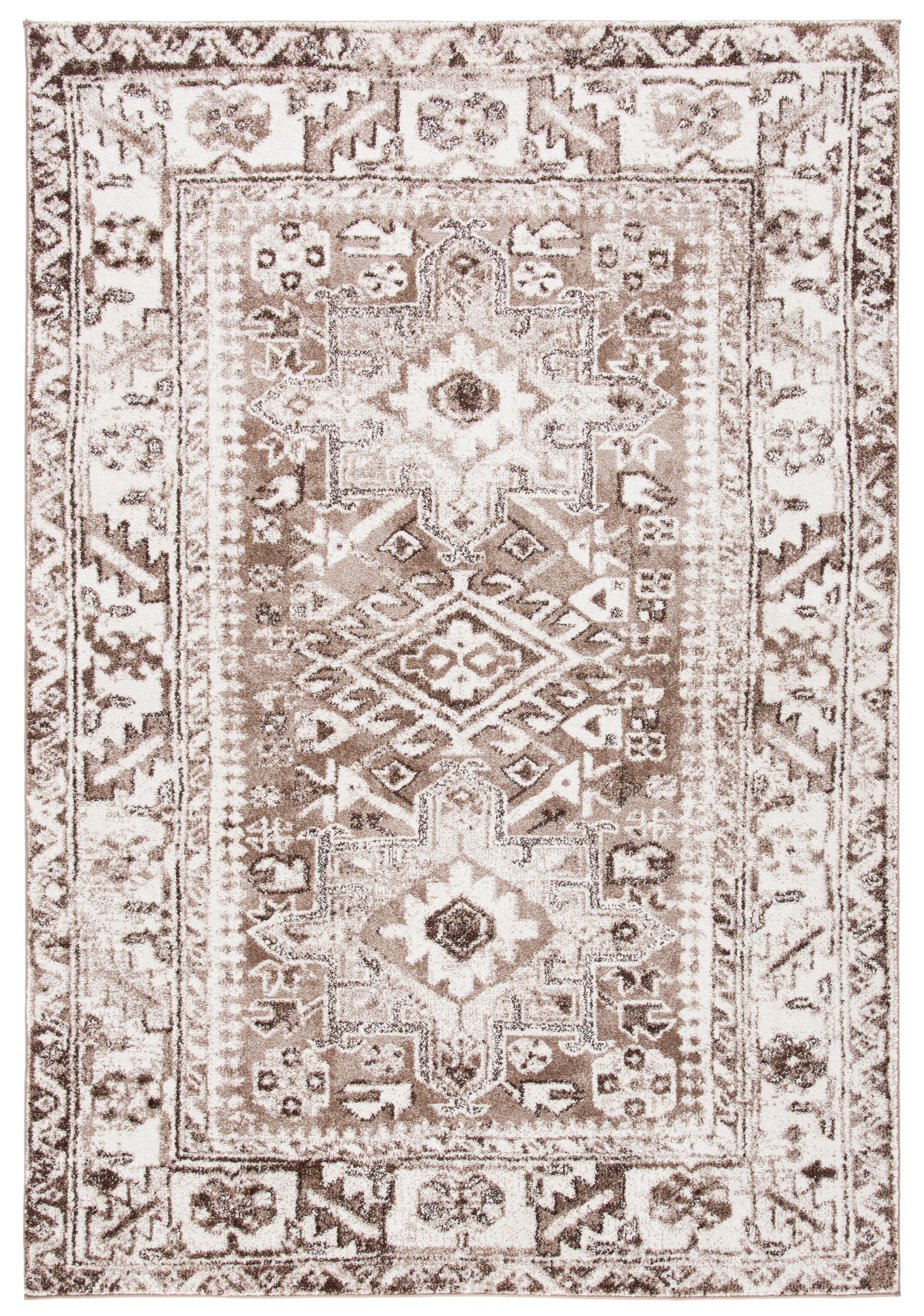 Safavieh Vintage Hamadan Vth211T Brown/Ivory Area Rug