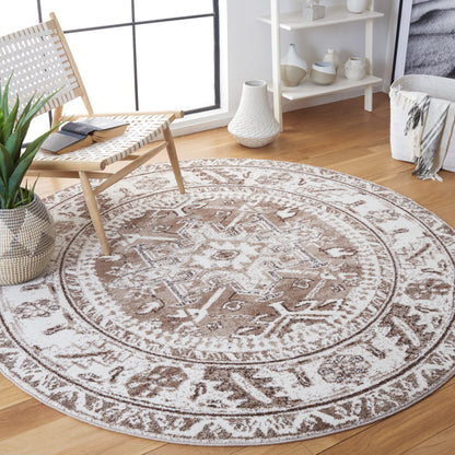 Safavieh Vintage Hamadan Vth211T Brown/Ivory Area Rug