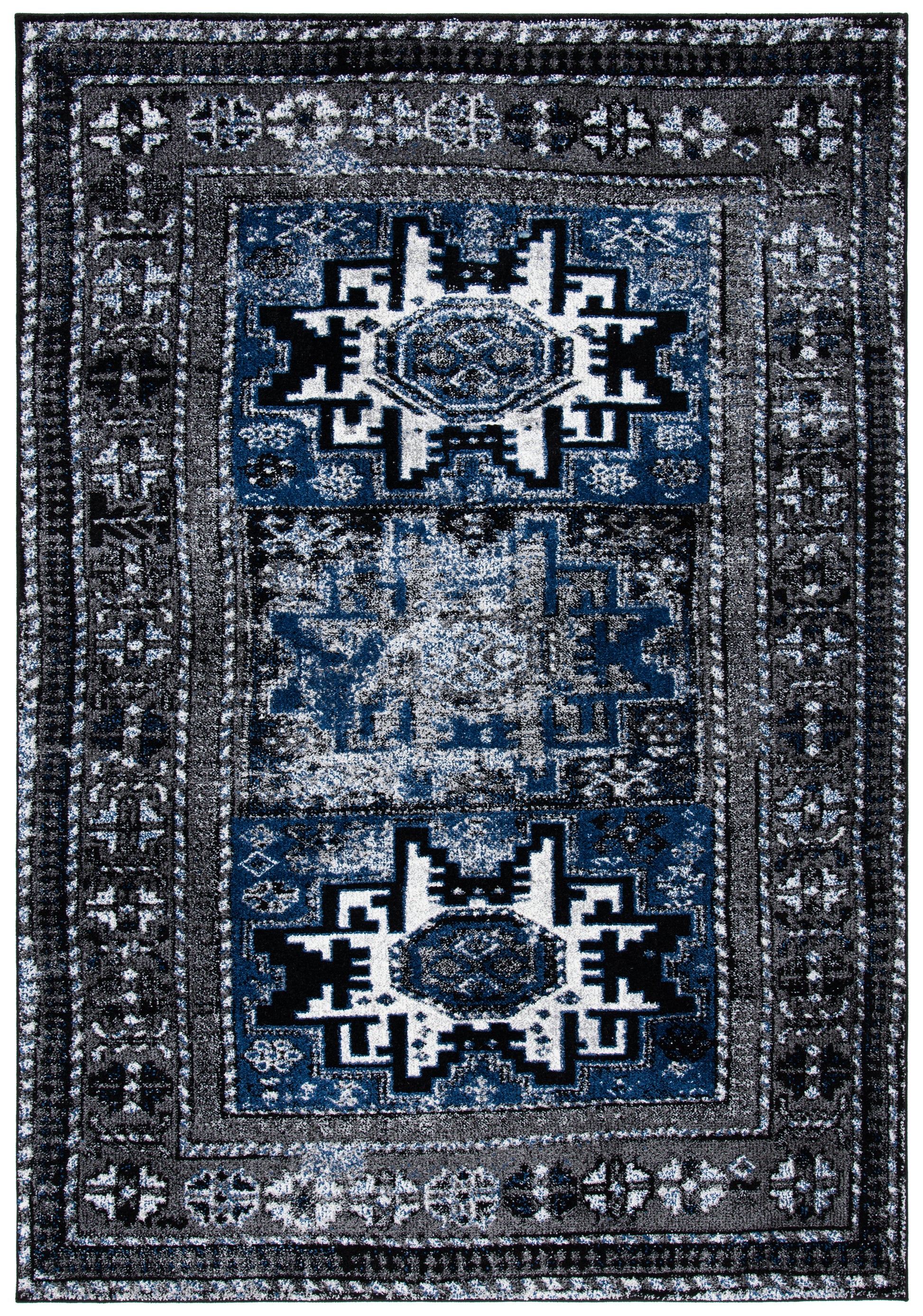 Safavieh Vintage Hamadan Vth213F Grey/Blue Area Rug