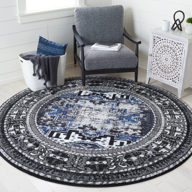 Safavieh Vintage Hamadan Vth213F Grey/Blue Rugs.