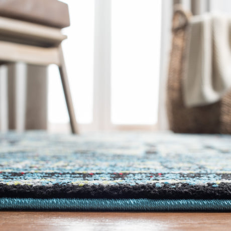 Safavieh Vintage Hamadan Vth213M Light Blue/Black Rugs.