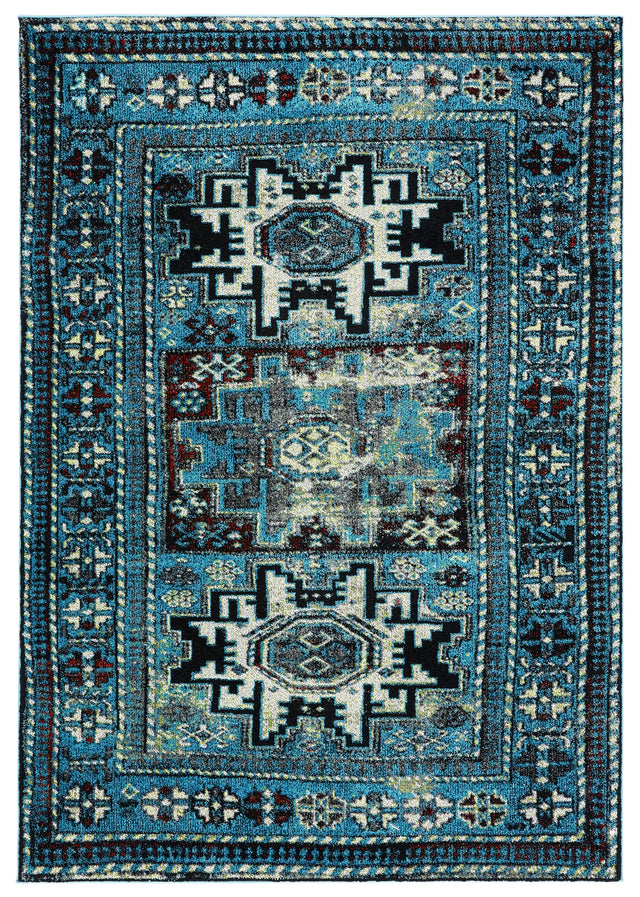 Safavieh Vintage Hamadan Vth213M Light Blue/Black Rugs.