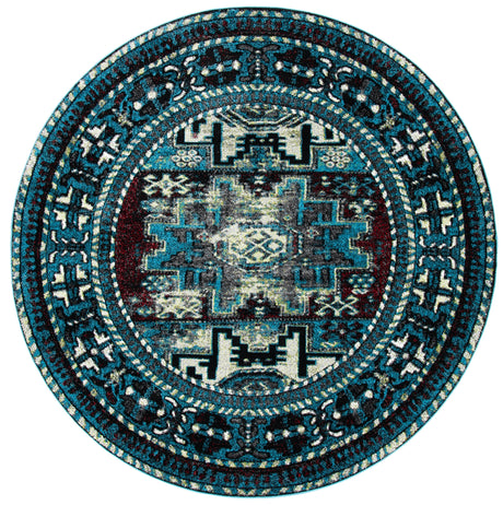 Safavieh Vintage Hamadan Vth213M Light Blue/Black Rugs.