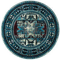 Safavieh Vintage Hamadan Vth213M Light Blue/Black Area Rug