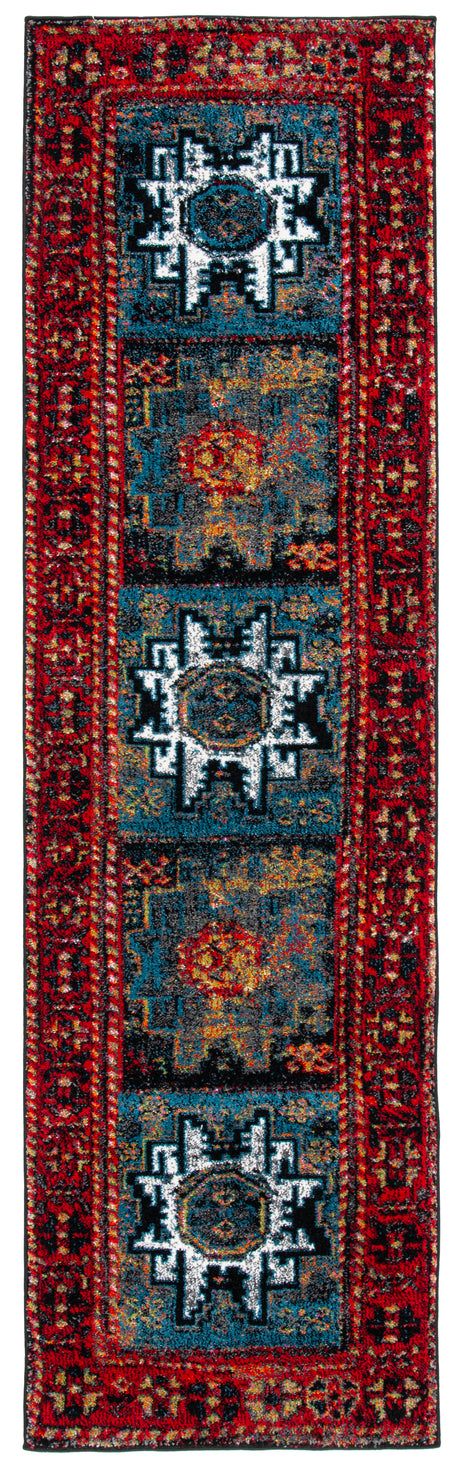Safavieh Vintage Hamadan Vth213Q Red/Light Blue Rugs.
