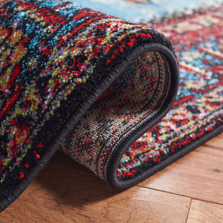 Safavieh Vintage Hamadan Vth217Q Red/Light Blue Rug.