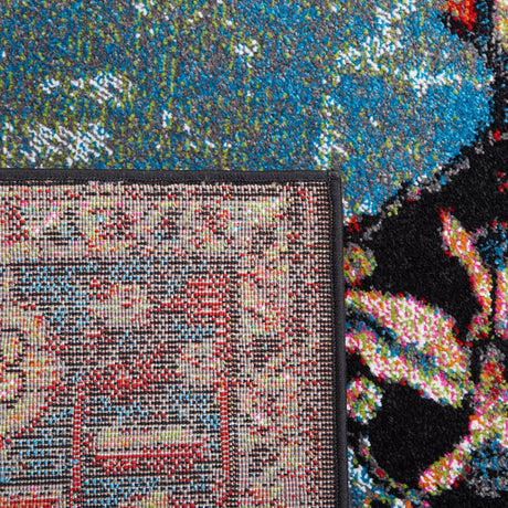 Safavieh Vintage Hamadan Vth217Q Red/Light Blue Rug.
