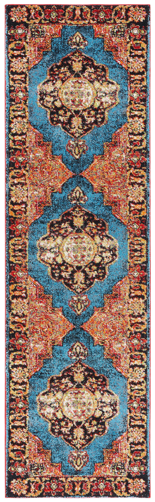 Safavieh Vintage Hamadan Vth219D Gold/Light Blue Rugs.