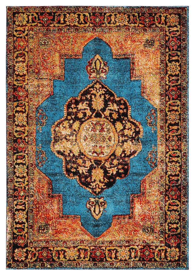 Safavieh Vintage Hamadan Vth219D Gold/Light Blue Rugs.