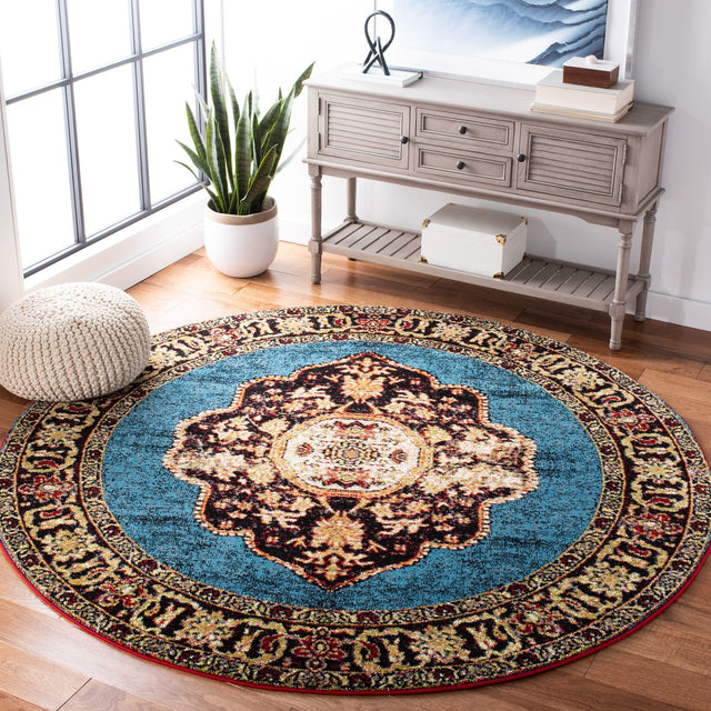 Safavieh Vintage Hamadan Vth219D Gold/Light Blue Rugs.