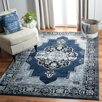 Safavieh Vintage Hamadan Vth219M Blue/Grey Area Rug