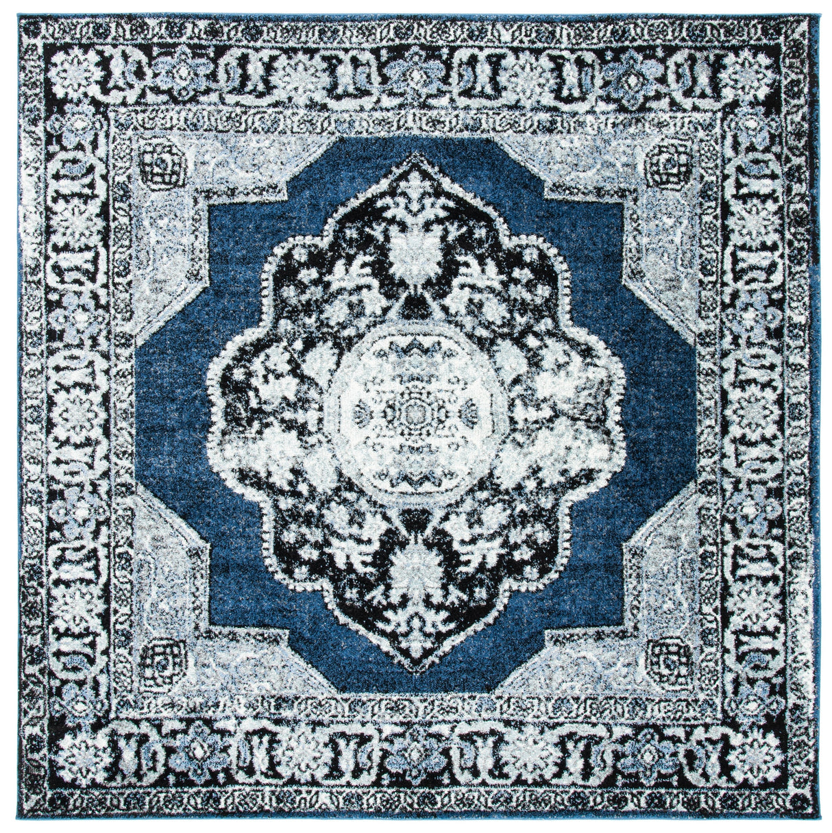 Safavieh Vintage Hamadan Vth219M Blue/Grey Rugs.