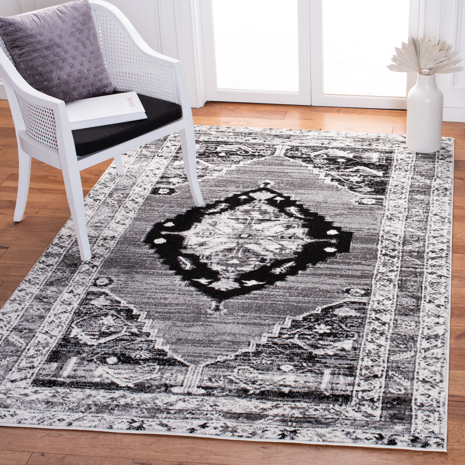 Safavieh Vintage Hamadan Vth228F Grey/Ivory Area Rug