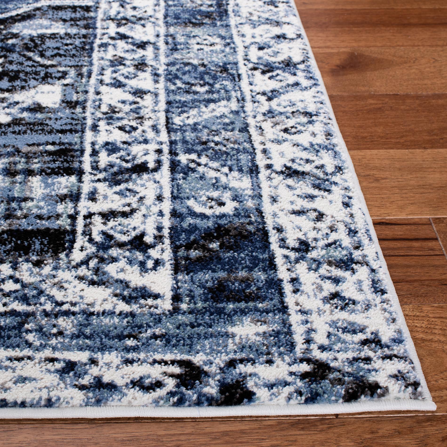 Safavieh Vintage Hamadan Vth228M Blue/Ivory Area Rug