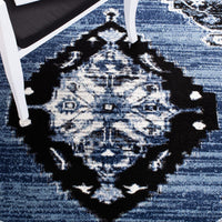 Safavieh Vintage Hamadan Vth228M Blue/Ivory Area Rug