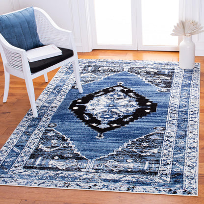 Safavieh Vintage Hamadan Vth228M Blue/Ivory Area Rug