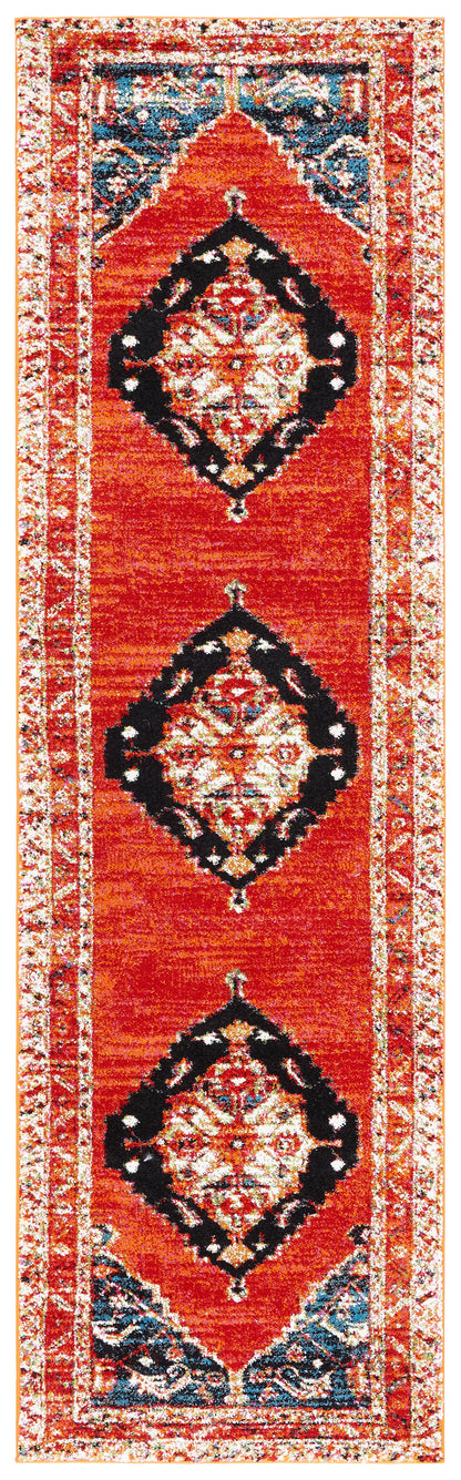 Safavieh Vintage Hamadan Vth228Q Red/Navy Area Rug