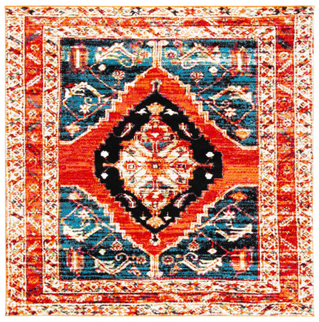 Safavieh Vintage Hamadan Vth228Q Red/Navy Rugs.