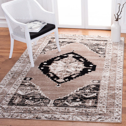 Safavieh Vintage Hamadan Vth228T Brown/Ivory Area Rug