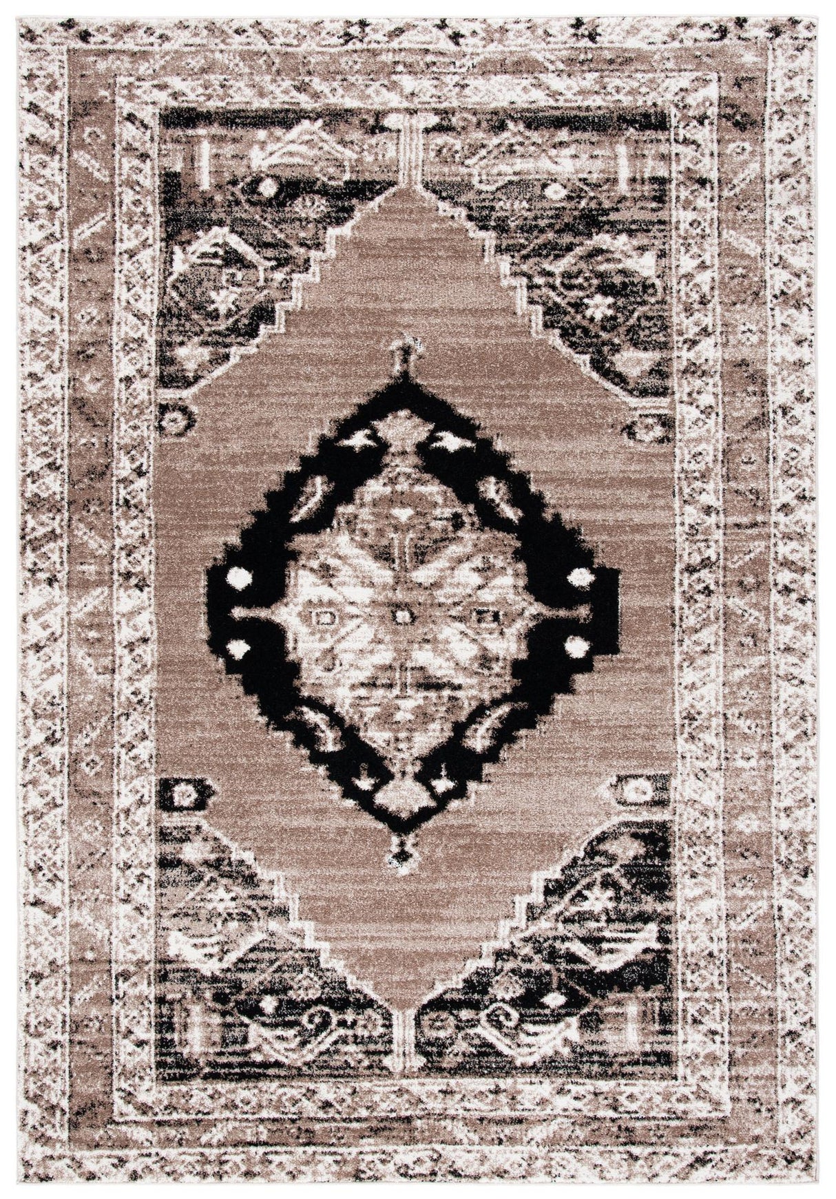 Safavieh Vintage Hamadan Vth228T Brown/Ivory Rugs.