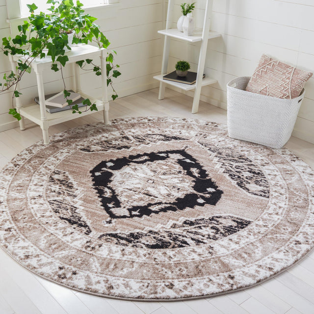 Safavieh Vintage Hamadan Vth228T Brown/Ivory Rugs.