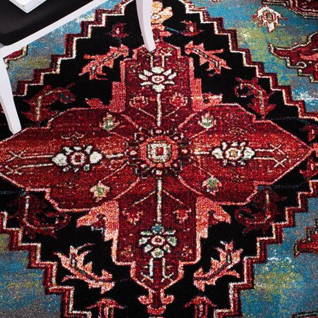 Safavieh Vintage Hamadan Vth248M Blue/Red Rugs.