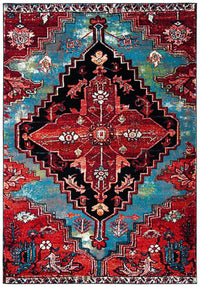 Safavieh Vintage Hamadan Vth248M Blue/Red Area Rug