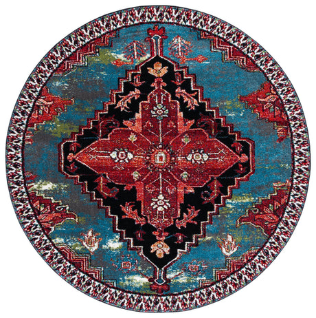 Safavieh Vintage Hamadan Vth248M Blue/Red Rugs.