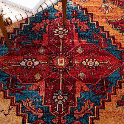 Safavieh Vintage Hamadan Vth248Q Red/Blue Area Rug