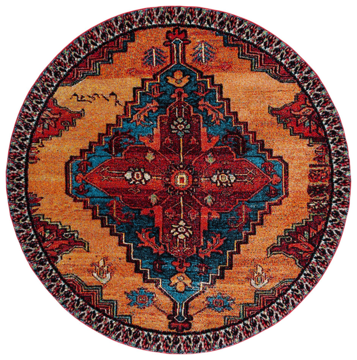 Safavieh Vintage Hamadan Vth248Q Red/Blue Rugs.