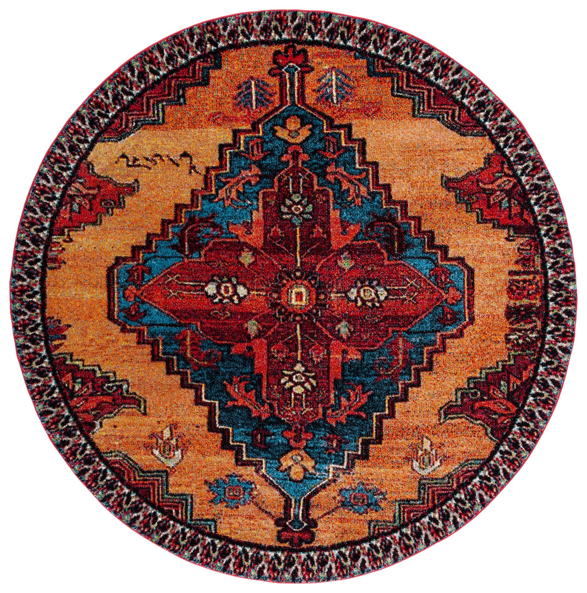 Safavieh Vintage Hamadan Vth248Q Red/Blue Area Rug